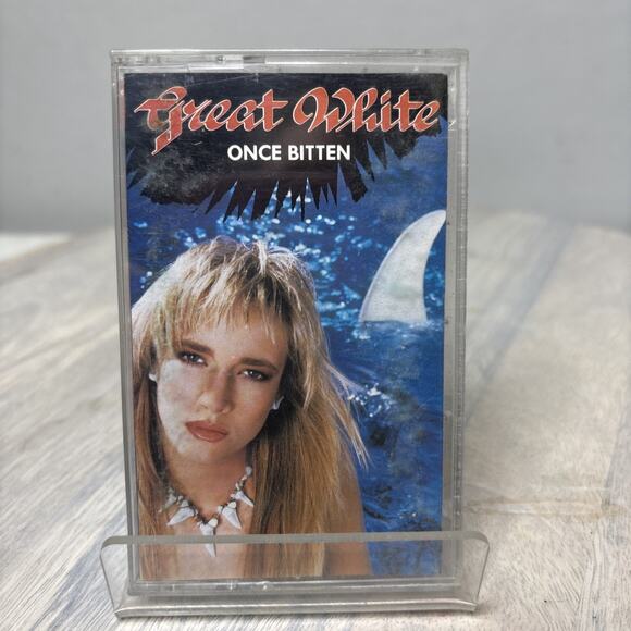 Other - Great White – Once Bitten CD 1987 Capitol Hair Metal Hard Rock